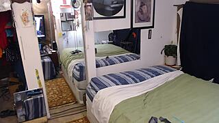 Pretty Curvy Mature Solo Ties Up Big Natural Tits in Bondage Roleplay