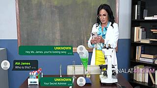 Teacher's Neglected Pussy Licked Wild After Years of Anal Only