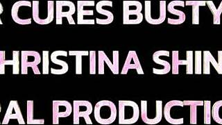 Christina's juicy pussy rides doctor's vibrator to wet orgasm in hospital quickie scene