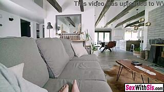 PANTY Sniffing Perv Caught PUNISHED by Petite Teen