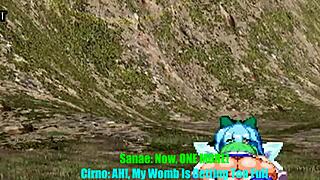 suika and cirno futanari choice in touhou parody