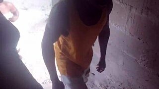 Wow! Bricklayer Neighbor's Monster Cock Pounds My Juicy Shaved Pussy In Unfinished Building!