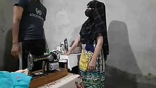 beautiful indian girl in tight shop endures first brutal anal fuck