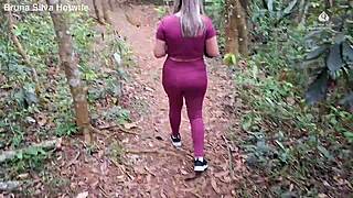 i found the perfect brazilian stud fucked me hard on the trail