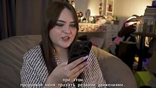 curvy milf pegs him demands cum during cunnilingus