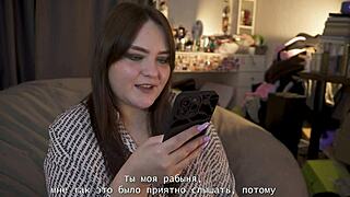 curvy milf pegs him demands cum during cunnilingus