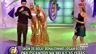 watch team ronaldinhas' super positive brazilian striptease undressing fun