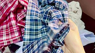 pov wet schoolgirl in uniform washes up after shooting amateur porn vids lol