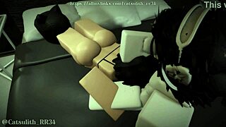 Caught busty friend in bed teaching her properly