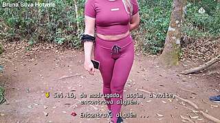 i found the perfect brazilian stud fucked me hard on the trail