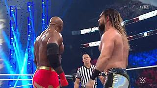 seth rollins battles austin theory and bobby lashley at survivor series 2022