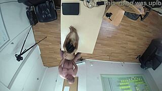 skinny latina mandy mynxx gags on cock overhead deepthroat