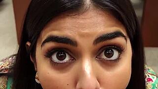Indian office amateurs give deepthroat blowjobs and swallow cum at work