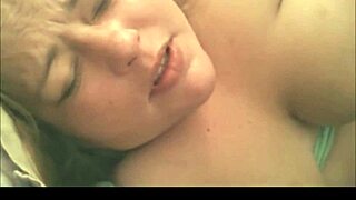 bbw babe's face twists in ecstasy during intense close-up orgasm