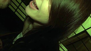 hidden japanese milf massage turns wildly erotic