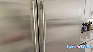 Petite Shaved Pussy Teases for Your Monster Cock