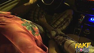 backpacker babe thrilled car suck hostel wild fuck