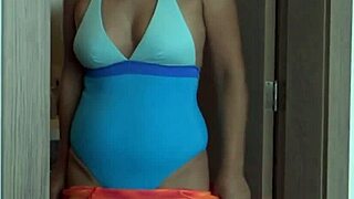 Beach Bikini Babe Flashes Hairy Pussy And Tits!