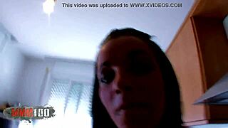 Real estate babe takes cock for cash deepthroat facial 😘