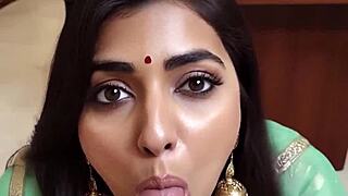 Indian office amateurs give deepthroat blowjobs and swallow cum at work