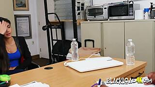teen pounded hard by big black casting agent dick