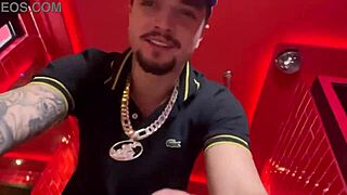 Young Brazilian Novinho Gives Ass to Black Uber Driver