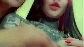 naughty young whores ride toys lick pussies in wild play