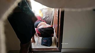 hey poonam like my flashing cock jerking right in your maid face?