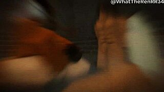 hey check this night in handcuffs with cuckold big black cock deepthroat 😈