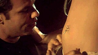 blonde hottie small tits passionate garden outdoor missionary kissing fuck