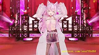 novr mmd koyori's seductive 3d hololive hentai dance