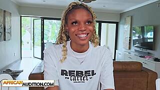 sawadi jones' big ebony ass pounded rough after casting