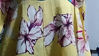 careless virgin teen wears dress sans underwear to uni