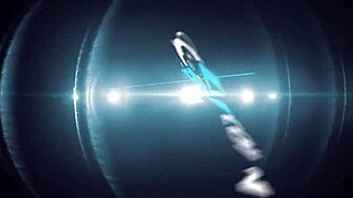 While Derrick showers, Alix and Nicole tease wet lesbian pussies