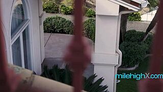 Blonde wife's passionate adultery ignites with big tits exposed