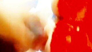 milf's fat ass gapes from dildo doggy pounding