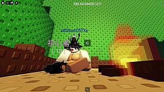 roblox noobs battle fiercely in epic pixel fight