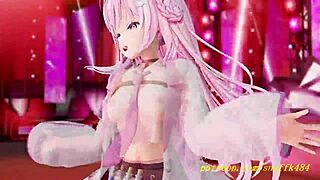 novr mmd koyori's seductive 3d hololive hentai dance