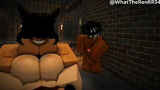 hey check this night in handcuffs with cuckold big black cock deepthroat 😈