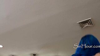 Push It Deep in My Horny Pierced Pussy, Jewelz Blu Begs Pierce Paris!