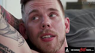 we swing both ways as adira allure joins for bisexual anal threesome pounding