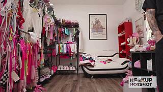 Skinny Charly Summer begs Bryan Gozzling to ravage her