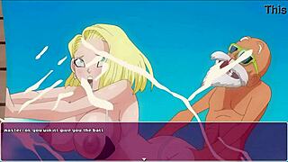 Horny Dragon Ball Android 18 Bikini Ball Quest