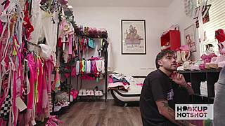 Skinny Charly Summer begs Bryan Gozzling to ravage her