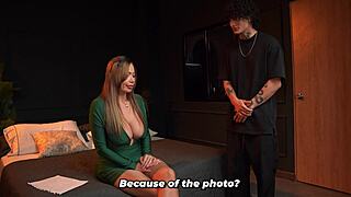 after breakup, pretty tattooed beauty shakes ass to spark joy again