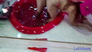 redhead pawg bikini ass destroyed hard in hotel jacuzzi pov