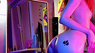 Stunning slut begs for toy vibrator orgasm explosion now!