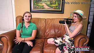 Lauren and Pixie Rim Suck Cock Swallowing Cum