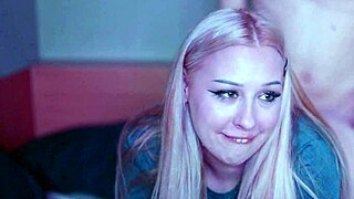 Sensual Sloppy Deepthroat Blowjob with Gagging Cum Swallow