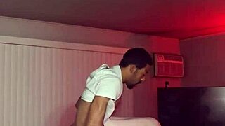 you feel this black cock ripping deep into this white girl's guts?